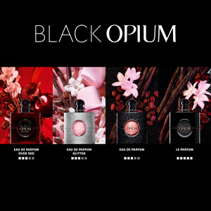 YSL Black Opium Glitter Eau De Parfum 50ml